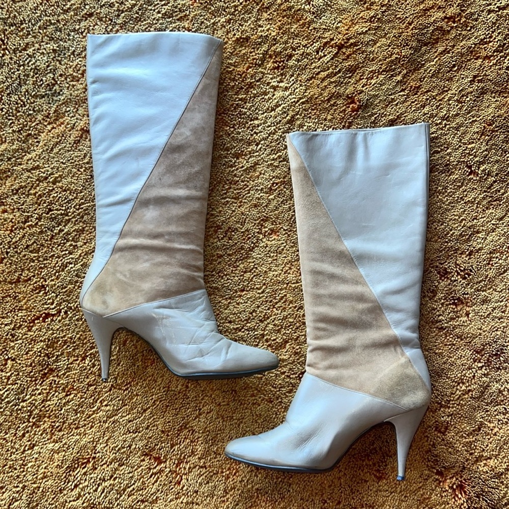 Vintage 1980s Stiletto Boots